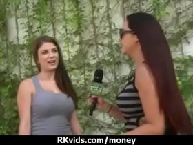 Amateur has sex for some quick cash 18