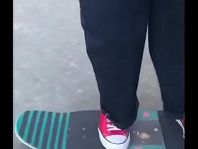 Nose manual shuv out